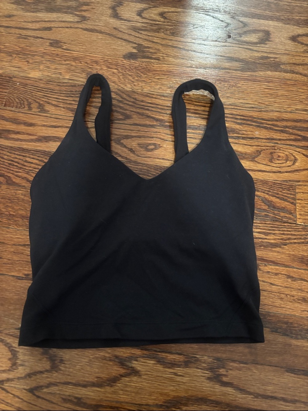 Lululemon Women’s Black V-Neck Align Tank Top Size 0